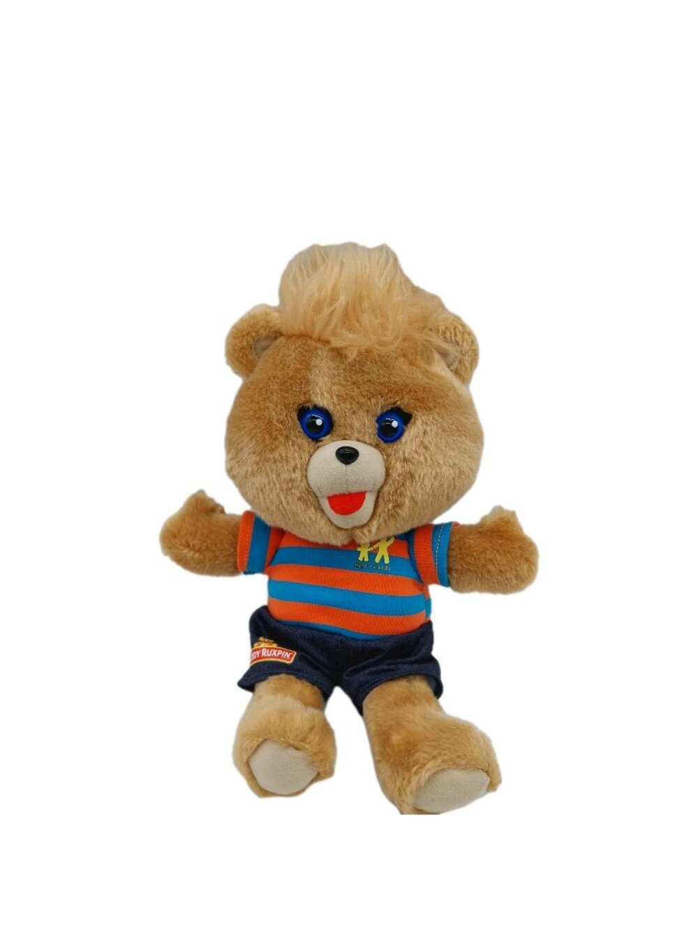 Teddy Ruxpin Small Talking Best friend Stuffed Animal 1985 Plush 10” READ
